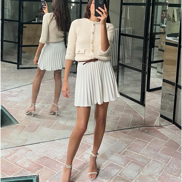 Zara Sweaters - 🆕 2024 ZARA KNIT 3/4 SLEEVES CARDIGAN